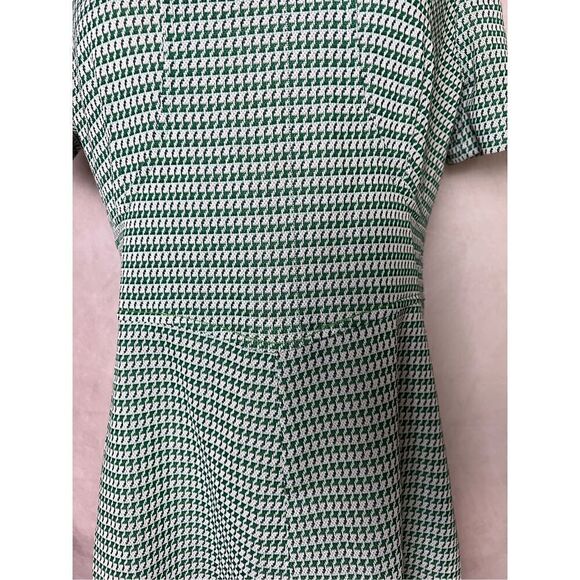 Vintage 1970s Houndstooth Dress - Picture 4 of 7